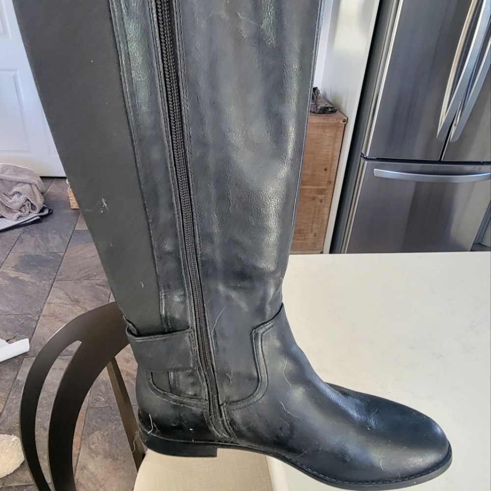 Aerosols  ladies high zipper boots